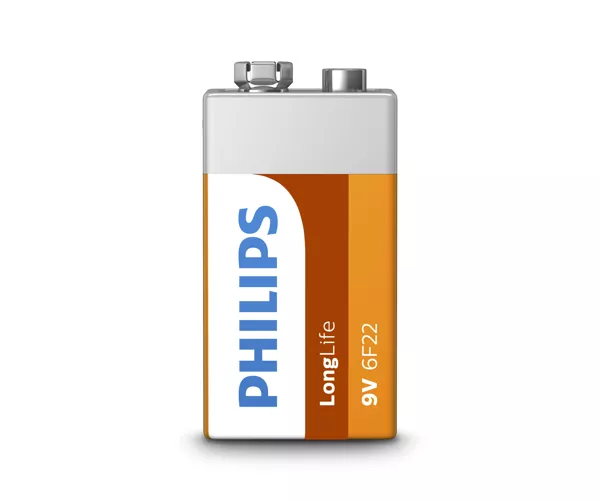 Philips LongLife baterija 6F22L1B/10