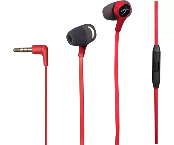 HyperX Ausinės Cloud Earbuds (raudonos, juodos)