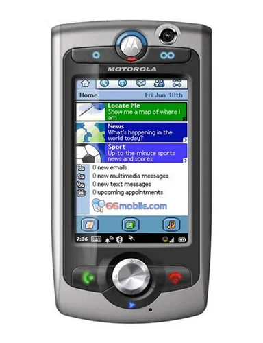 Motorola A1010 išmanusis telefonas 7,37 cm (2.9) Symbian OS Juoda, Sidabras