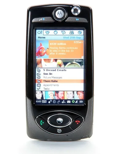 Motorola A1000 išmanusis telefonas 7,37 cm (2.9) Symbian OS 1600 mAh Juoda, Sidabras