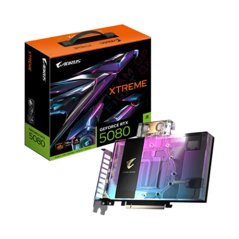 GIGABYTE AORUS GV-N5080AORUSX WB-16GD, 16 GB, RTX 5080