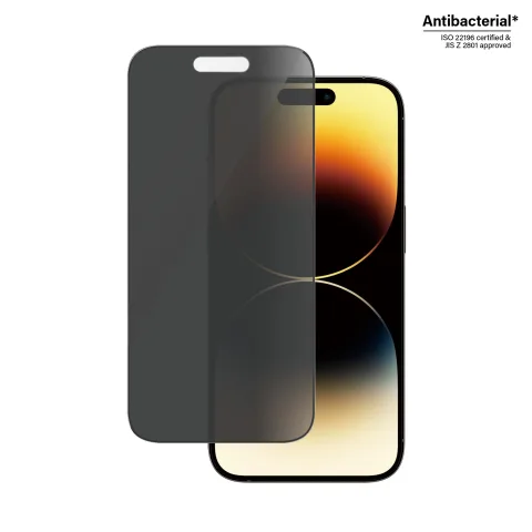 PanzerGlass Privacy Screen Protector iPhone 14 Pro | Ultra-Wide Fit