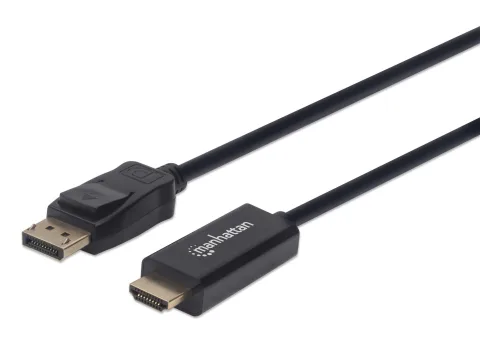 Manhattan 152679 vaizdo kabelio adapteris 1,8 m DisplayPort HDMI Juoda