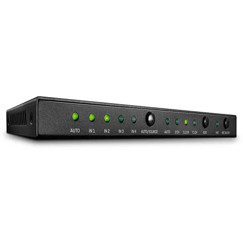 4 Port HDMI 18G Switch with Audio
