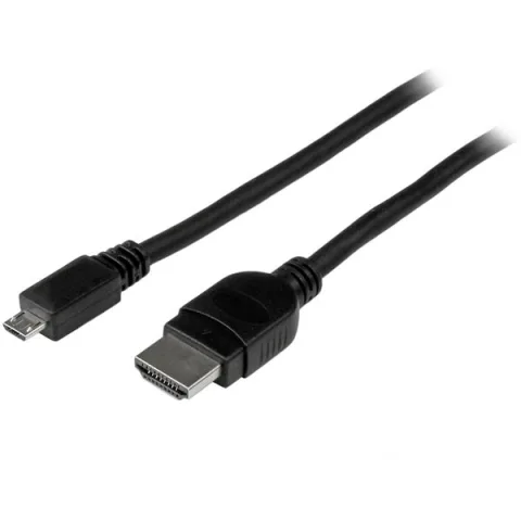 StarTech.com MHDPMM3M vaizdo kabelio adapteris 3 m HDMI Micro USB Type-B Juoda