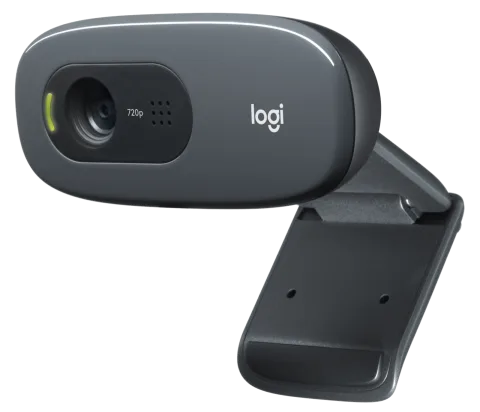Logitech C270 internetinė kamera 3 MP 1280 x 720 pikseliai USB 2.0 Juoda