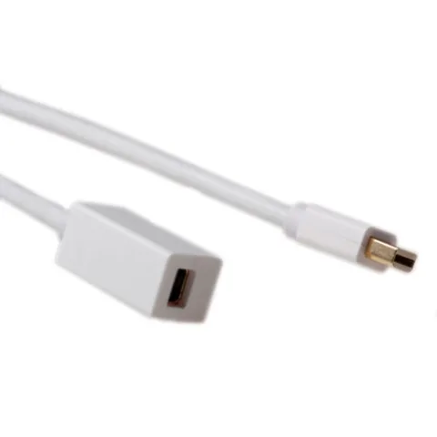 ACT AK3956 DisplayPort kabelis 1,5 m Mini DisplayPort Balta