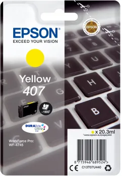 407L Keyboard DURABrite Ultra Single Yellow Ink