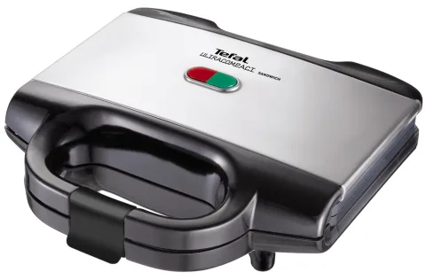 Tefal SM1552 sandwich maker 700 W Black, Stainless steel