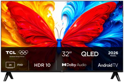 TCL S5L 32S5L TV 81.3 cm (32") Full HD Smart TV Wi-Fi Black 300 cd/m²