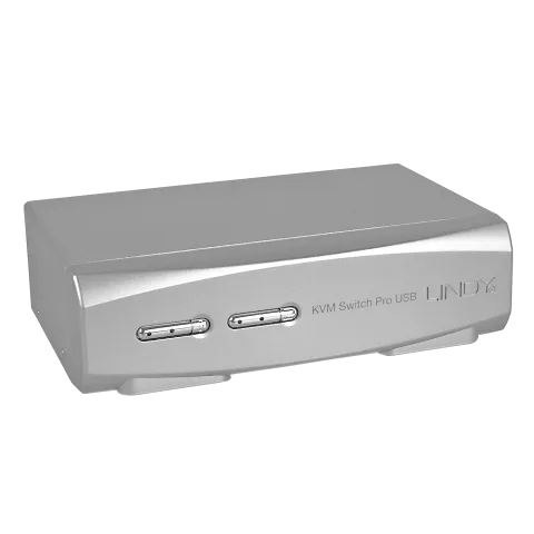 Lindy 39336 KVM jungiklis Sidabras