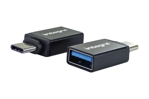USB3.0 TYPE-A TO TYPE-C CONVERTER ADAPTER - TWIN PACK RETAIL