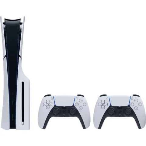 PlayStation 5 Slim 1 TB + 2 controllers game console