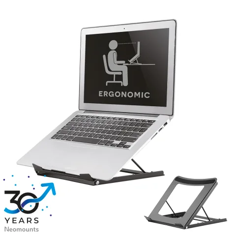 Neomounts NSLS075BLACK Laptop stand 10-16" - foldable - compact - universal