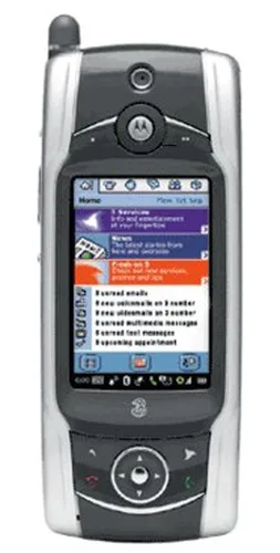 Motorola A925 išmanusis telefonas Symbian OS 1050 mAh
