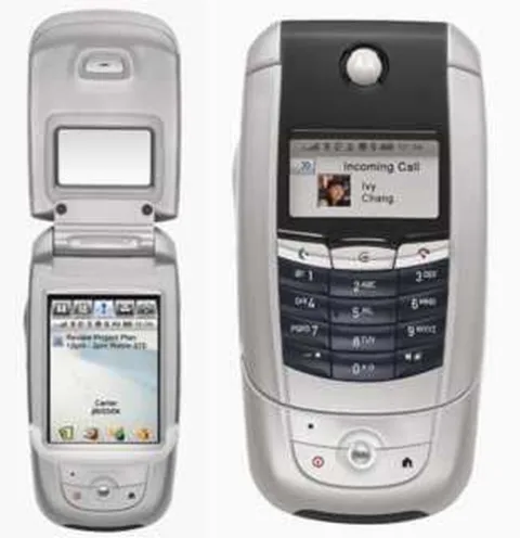 Motorola A780 išmanusis telefonas 780 mAh Juoda, Sidabras