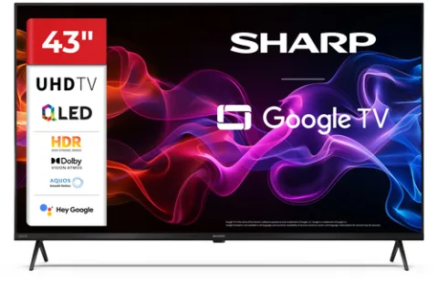 Sharp 43HP5265E TV 109.2 cm (43") 4K Ultra HD Smart TV Wi-Fi Black