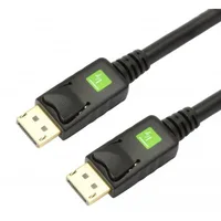 Techly 304291 DisplayPort kabelis 2 m Juoda