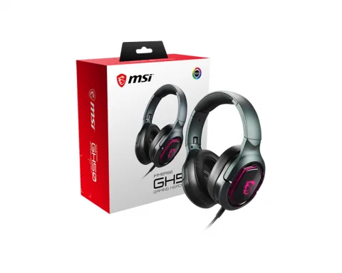 MSI IMMERSE GH50 7.1 Virtual Surround Sound RGB Gaming Headset