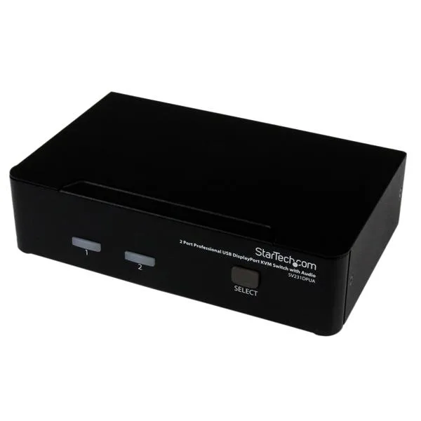 StarTech.com SV231DPUA KVM jungiklis Juoda