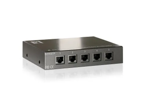 LevelOne 5-Port Cat.5 Audio/Video Transmitter