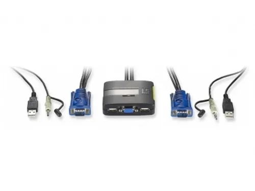 LevelOne 2-Port USB KVM Switch