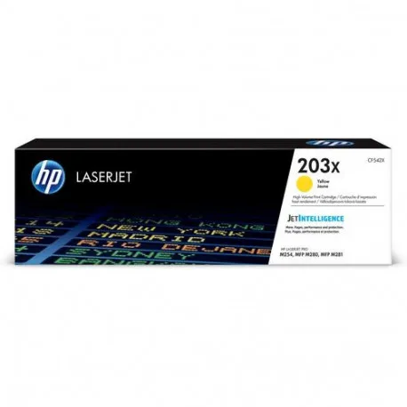 203X High Yield Yellow Original LaserJet Toner Cartridge