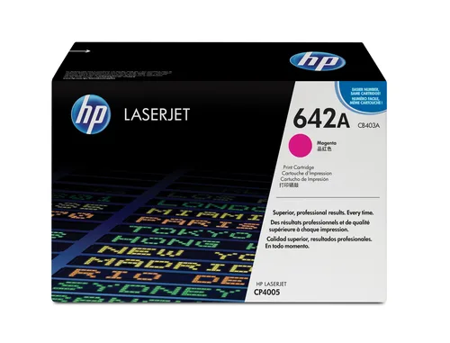 HP Cartouche d'impression magenta Color LaserJet CB403A avec
