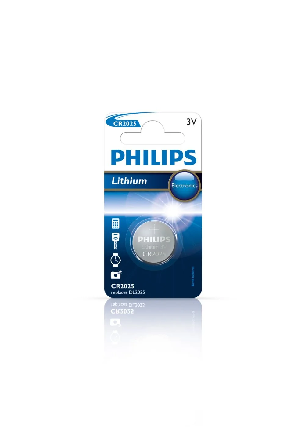 Philips Minicells baterija CR2025/01B