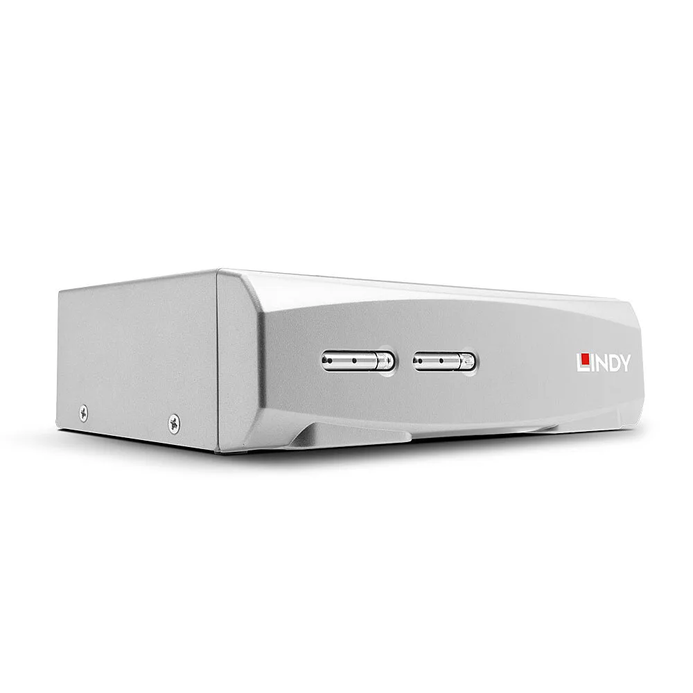 Lindy 39307 KVM jungiklis Sidabras