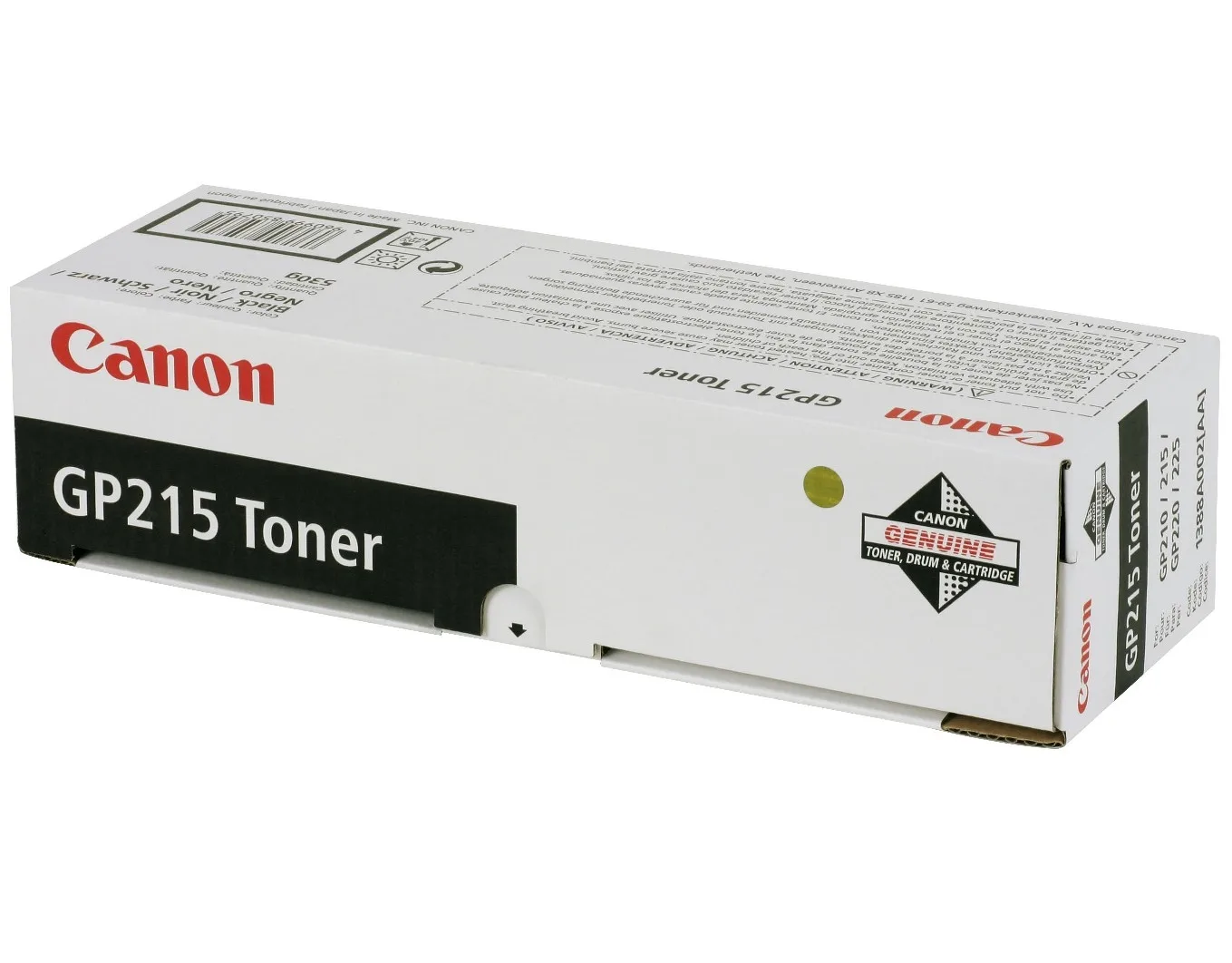 Canon GP215 tonerio kasetė 1 vnt Originalus Juoda